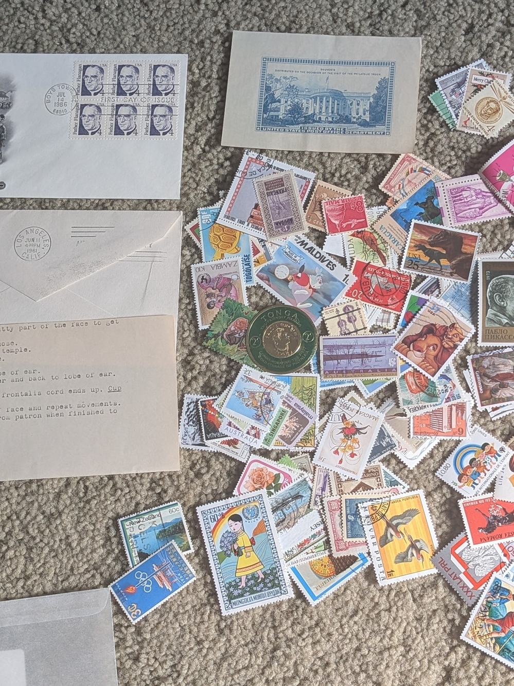 Vintage Philately & Ephemera Lot| Postage Stamps, First Day Covers & Post Office